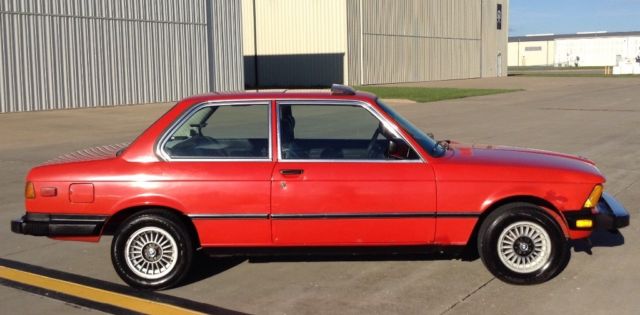 1982 Henna rot Ford BMW 3 Series 320i Coupe