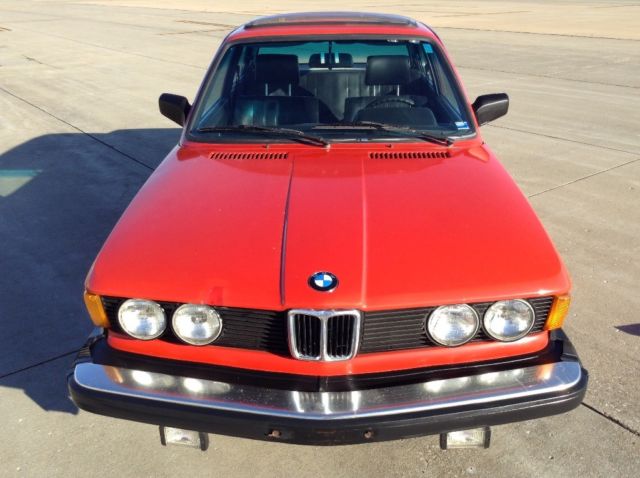 1982 Henna rot Ford BMW 3 Series 320i Coupe