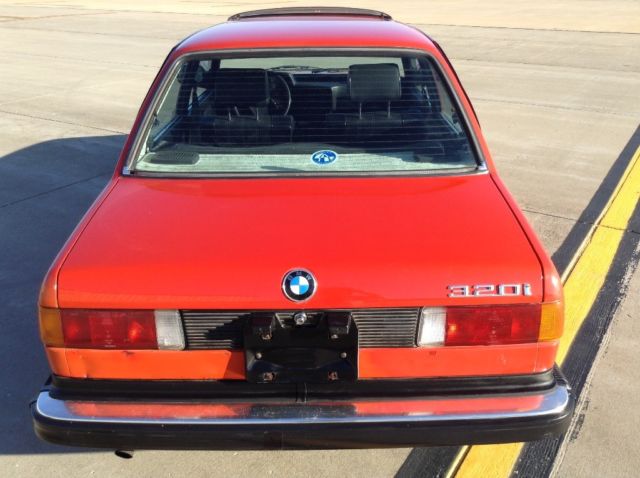 1982 Henna rot Ford BMW 3 Series 320i Coupe