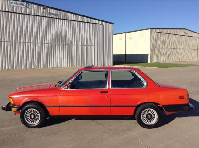 1982 Henna rot Ford BMW 3 Series 320i Coupe