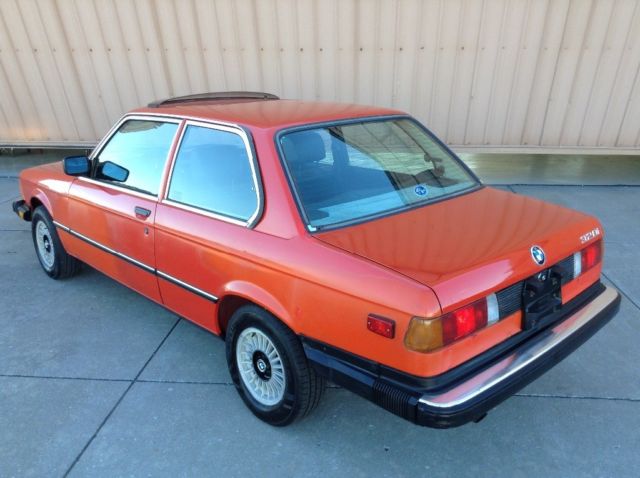 1982 Henna rot Ford BMW 3 Series 320i Coupe