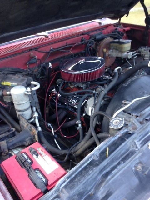 1982 Red Chevrolet C-10