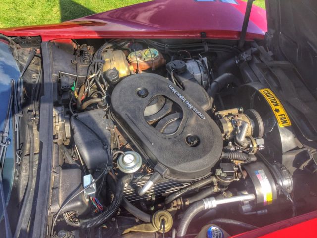 1982 Red Chevrolet Corvette Coupe