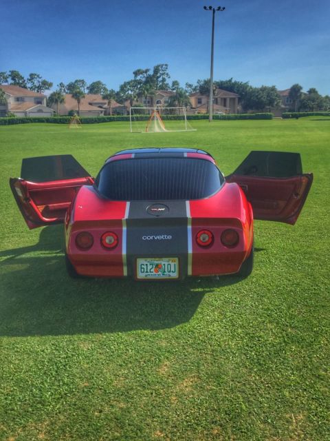 1982 Red Chevrolet Corvette Coupe