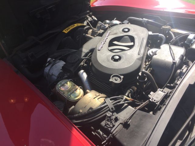 1982 Red Chevrolet Corvette Coupe
