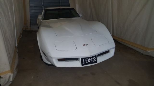 1982 Blue Chevrolet Corvette Coupe