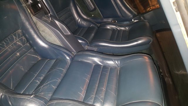 1982 Blue Chevrolet Corvette Coupe