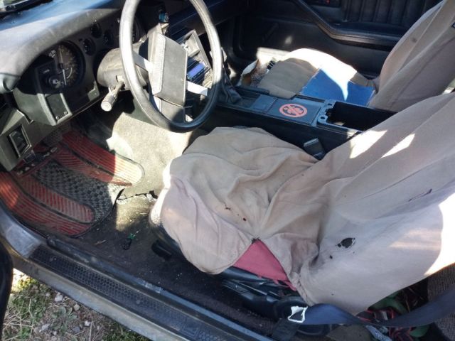 1982 Black Chevrolet Camaro Coupe