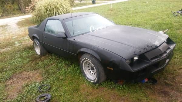 1982 Black Chevrolet Camaro Coupe