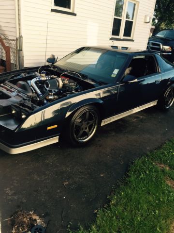 19820000 Blue Chevrolet Camaro Hatchback