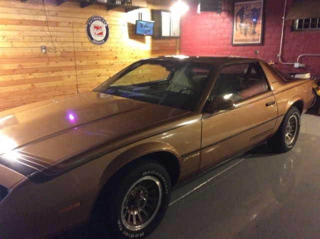 1982 Gold Chevrolet Camaro Hatchback