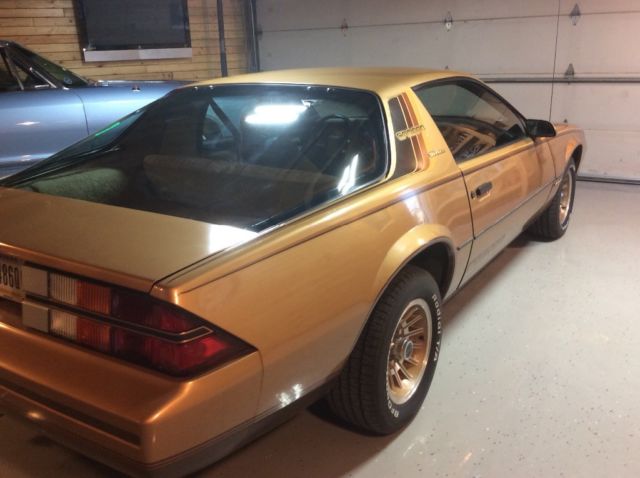 1982 Gold Chevrolet Camaro Hatchback