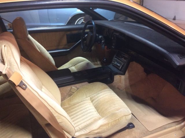 1982 Gold Chevrolet Camaro Hatchback