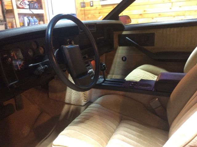 1982 Gold Chevrolet Camaro Hatchback