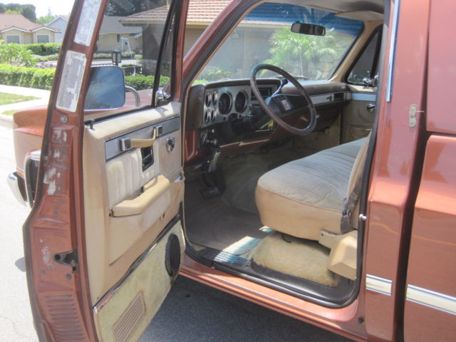 1982 Brown Chevrolet C/K Pickup 2500 Crew Cab Pickup