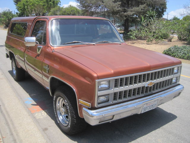 1982 Brown Chevrolet C/K Pickup 2500 Crew Cab Pickup