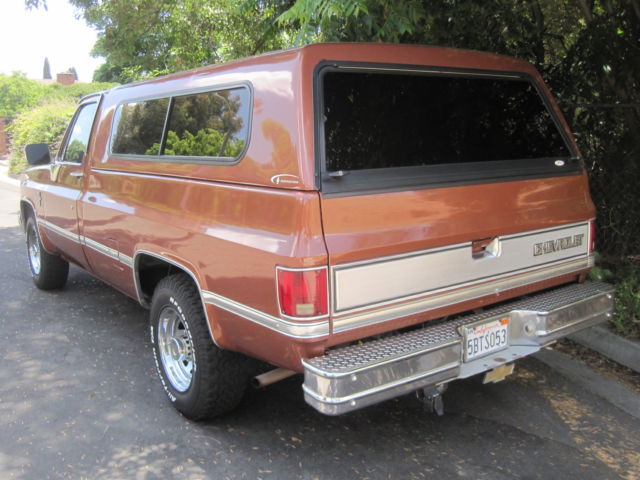 1982 Brown Chevrolet C/K Pickup 2500 Crew Cab Pickup