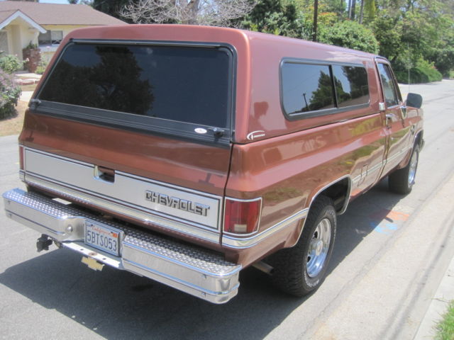 1982 Brown Chevrolet C/K Pickup 2500 Crew Cab Pickup