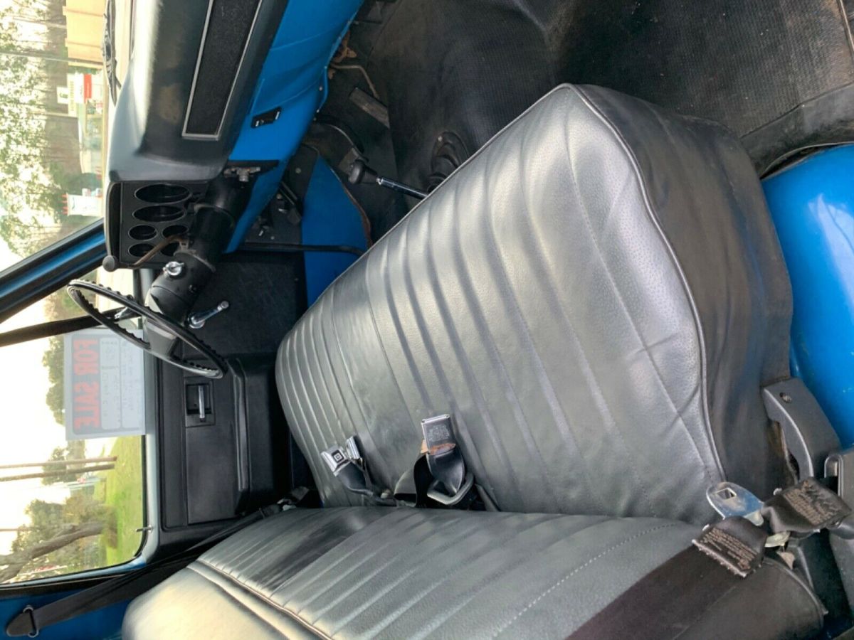 1982 Blue Chevrolet Silverado 1500 Standard Cab Pickup