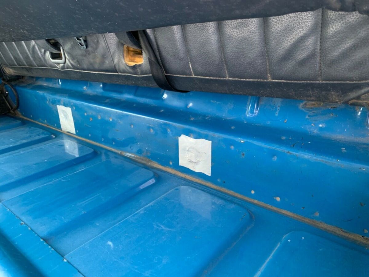 1982 Blue Chevrolet Silverado 1500 Standard Cab Pickup