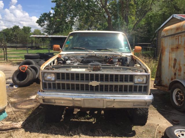 1982 White Chevrolet Blazer