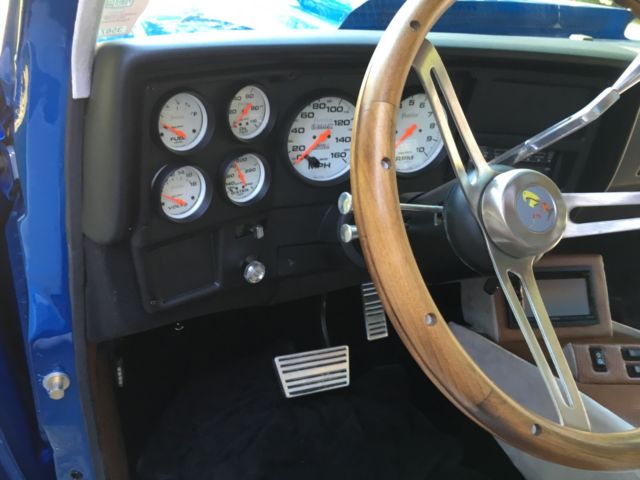 1982 Blue Chevrolet C-10 Standard Cab Pickup