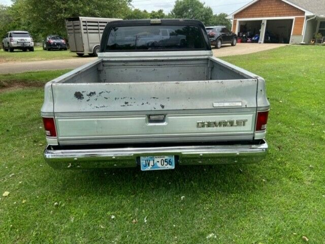 1982 Black Chevrolet C-10 Standard Cab Pickup