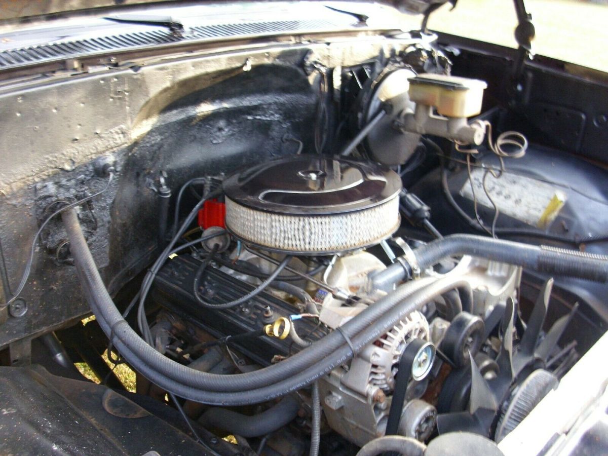 1982 Black Cherry Chevrolet C/K Pickup 1500 Standard Cab Pickup