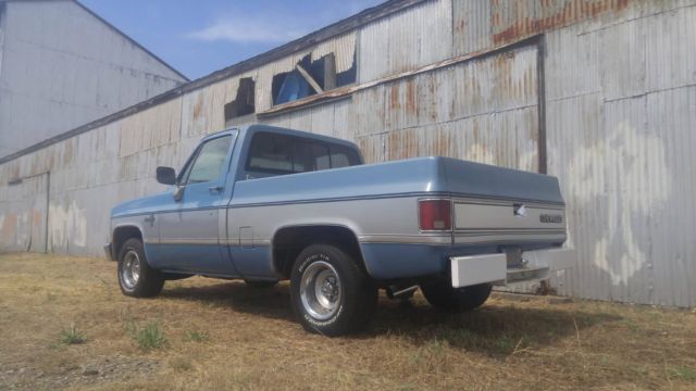 1982 Black Chevrolet C-10 Standard Cab Pickup