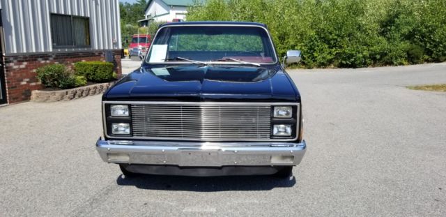 1982 Black Chevrolet C-10