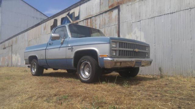 1982 Black Chevrolet C-10 Standard Cab Pickup