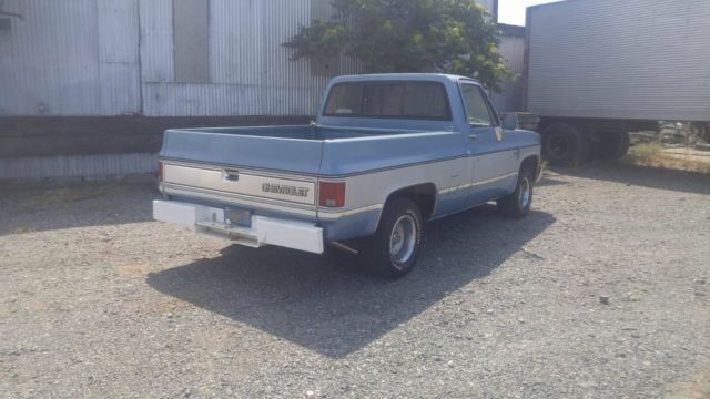 1982 Black Chevrolet C-10 Standard Cab Pickup