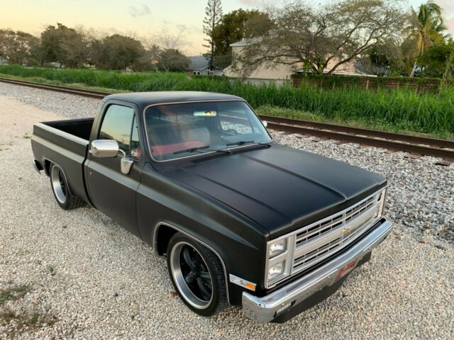 1982 Black Chevrolet C-10 short bed