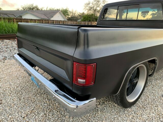 1982 Black Chevrolet C-10 short bed