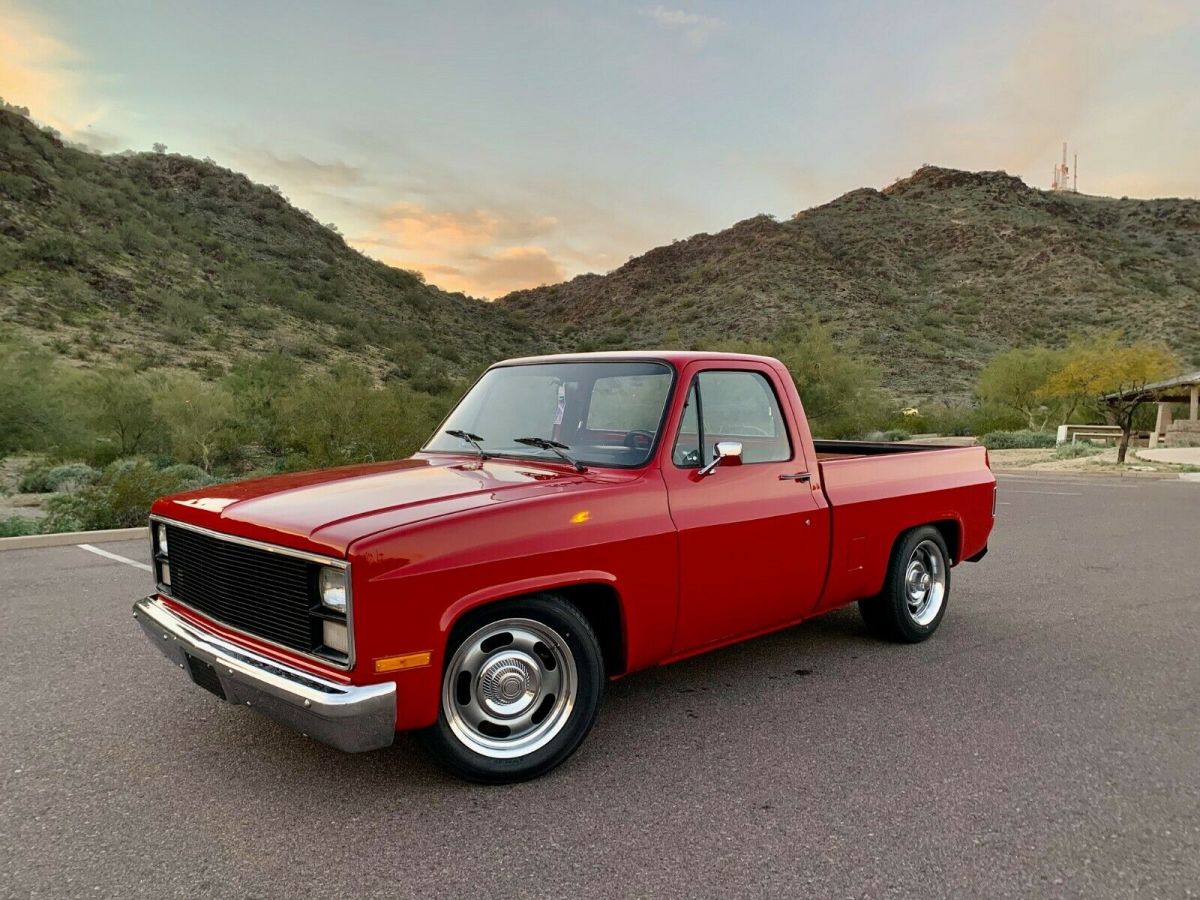 1982 Red Chevrolet C-10