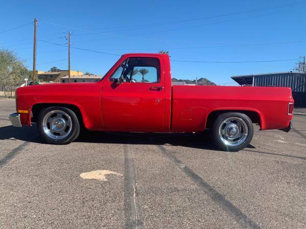 1982 Red Chevrolet C-10
