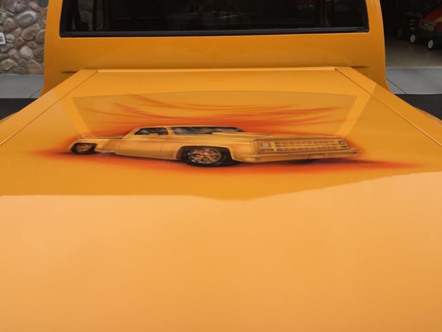 1982 Yellow Chevrolet C-10 STEPSIDE