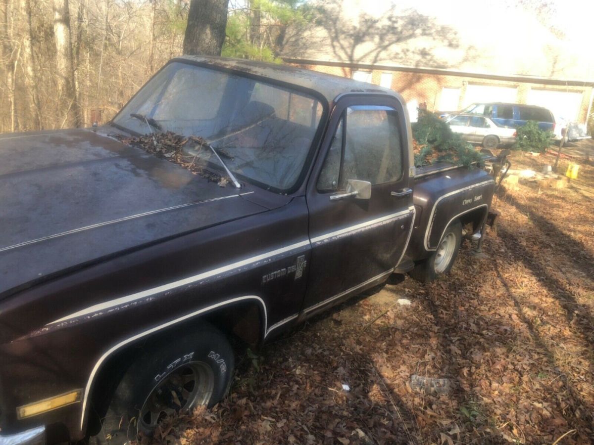 1982 Brown Chevrolet Silverado 1500 Standard Cab Pickup