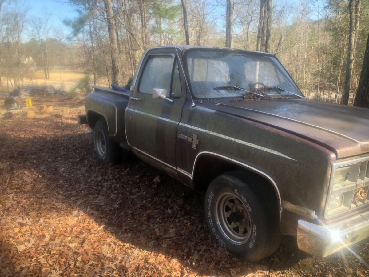 1982 Brown Chevrolet Silverado 1500 Standard Cab Pickup