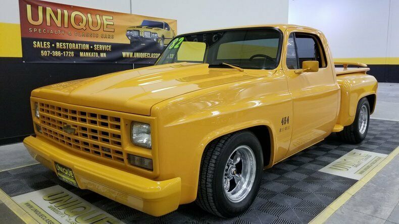 1982 Yellow Chevrolet C10 Pickup (Truck)