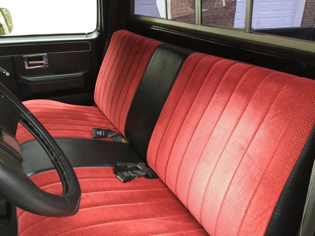 1982 Black Chevrolet C-10 Standard Cab Pickup