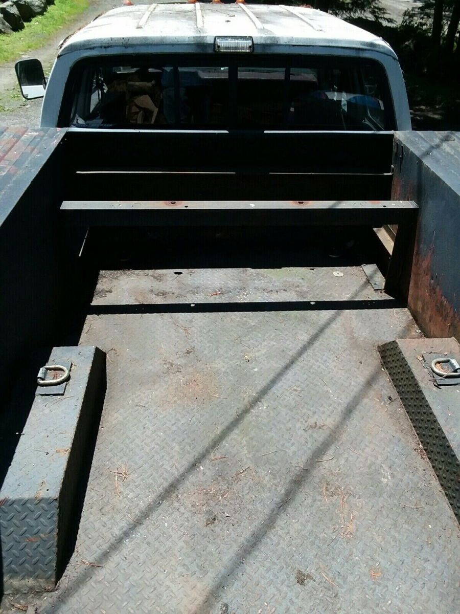 1982 White Chevrolet C30 Pickup