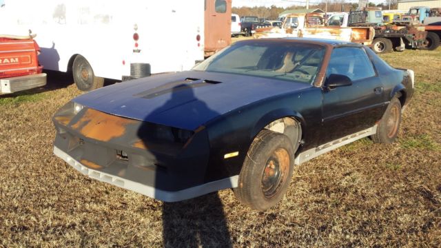 1982 blue Chevrolet Camaro Z28-T-top