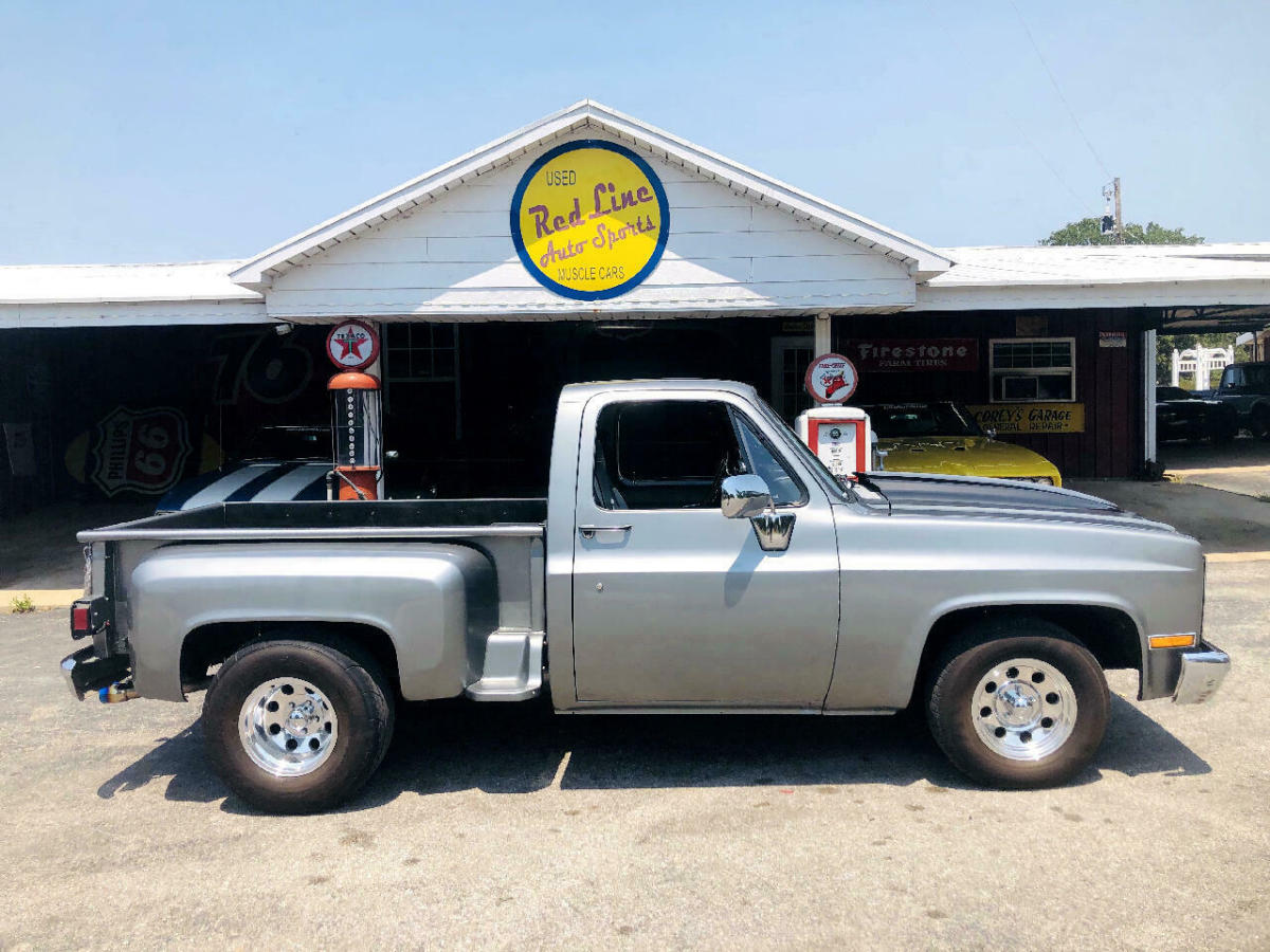 1982 Silver Chevrolet C-10 Pickup Truck