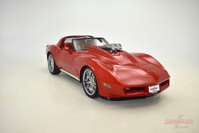 1982 Red Chevrolet Corvette Coupe