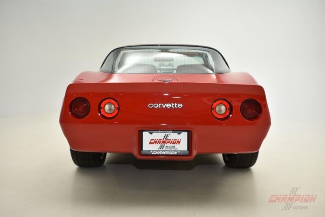 1982 Red Chevrolet Corvette Coupe