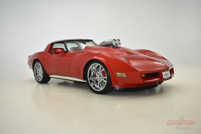 1982 Red Chevrolet Corvette Coupe