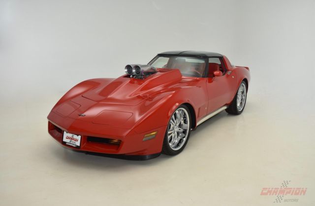1982 Red Chevrolet Corvette Coupe