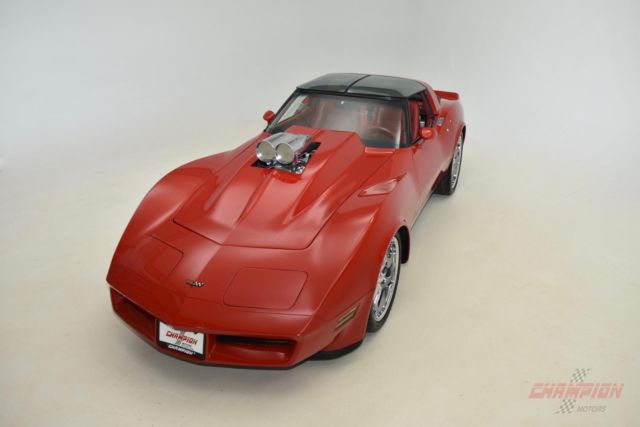 1982 Red Chevrolet Corvette Coupe