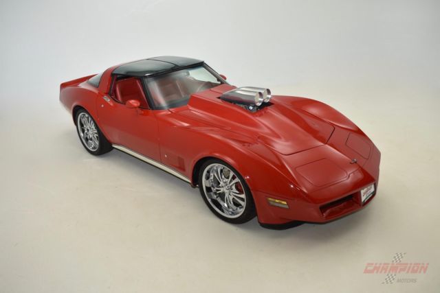 1982 Red Chevrolet Corvette Coupe